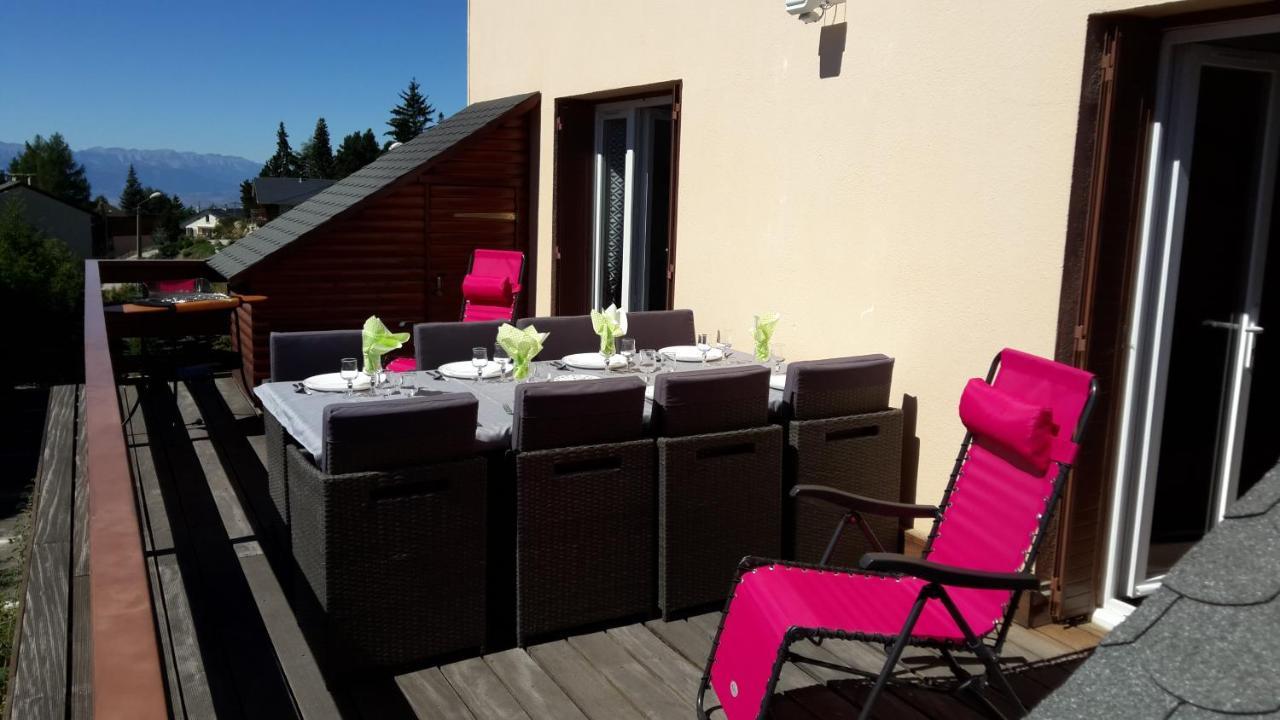 Résidence Campredon - 6 à 8 pers - Linge Inclus - Terrasse 25m2 plein sud - Jardin - Internet - Parking - Navette pied du logement Font-Romeu-Odeillo-Via Esterno foto