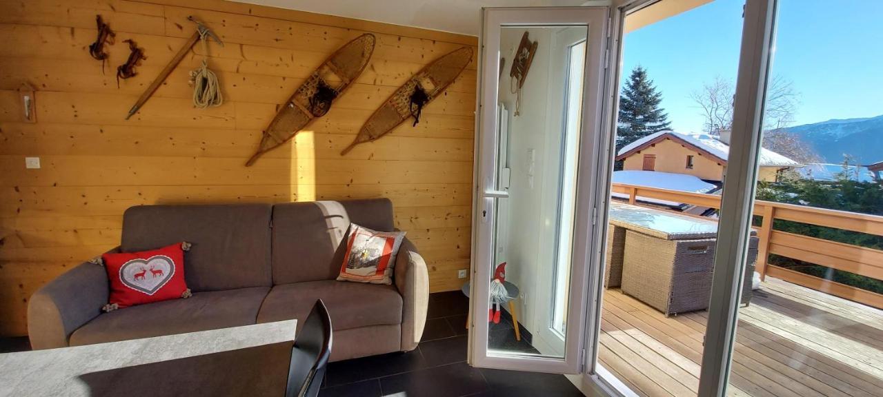 Résidence Campredon - 6 à 8 pers - Linge Inclus - Terrasse 25m2 plein sud - Jardin - Internet - Parking - Navette pied du logement Font-Romeu-Odeillo-Via Esterno foto